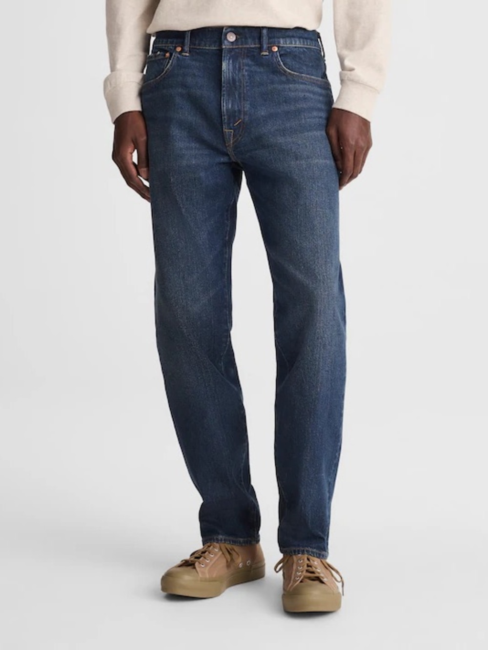 Madewell Relaxed Taper Jeans | Brinmont Wash | Size 33x32